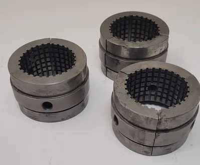 SUPERIOR CINCINNATI 2 1/8" MASTER SERRATED COLLET PAD SET OF 3 - undefined