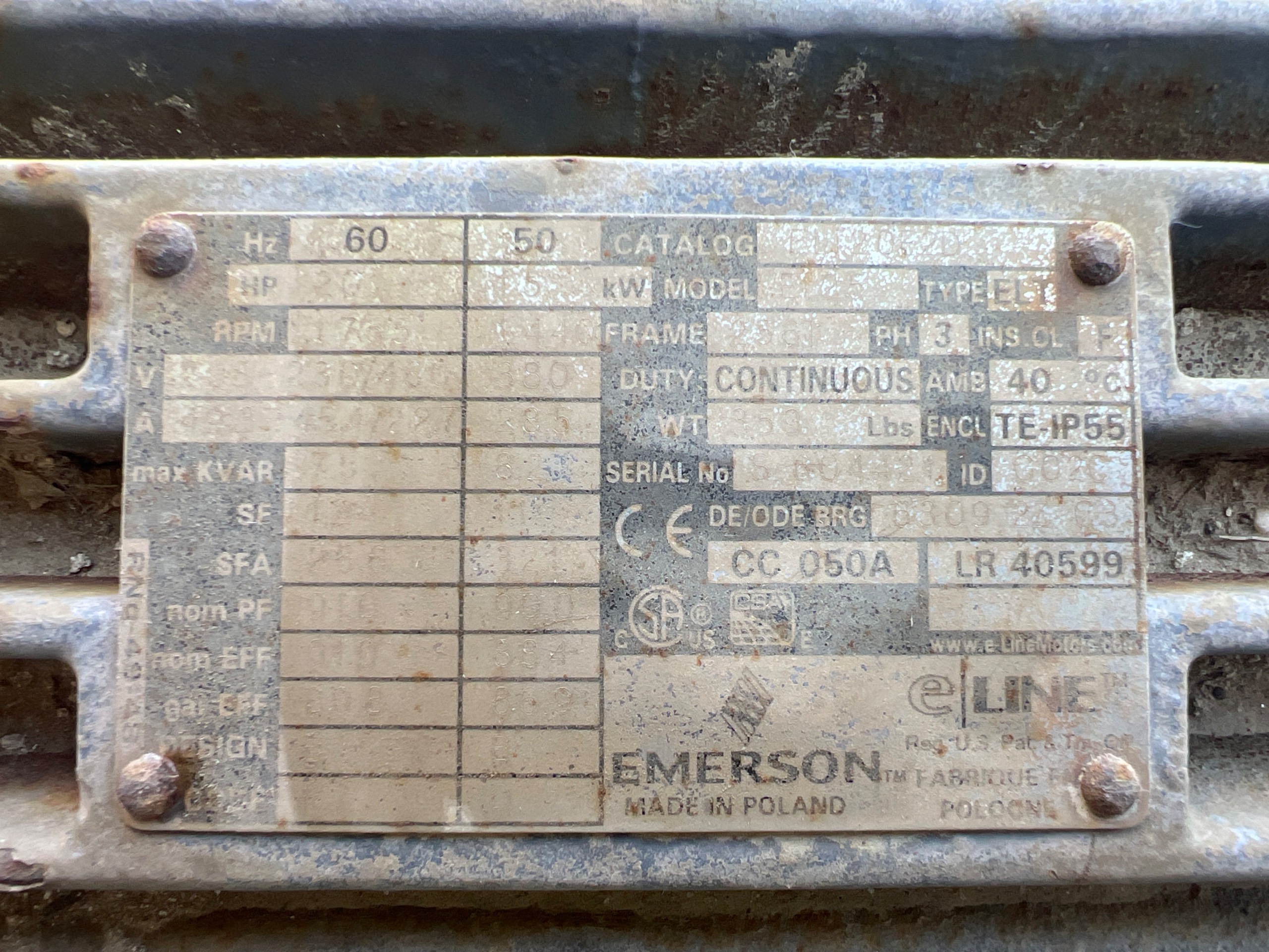 GOULDS PUMPS INC. 3196 PUMP WITH MOTOR - undefined