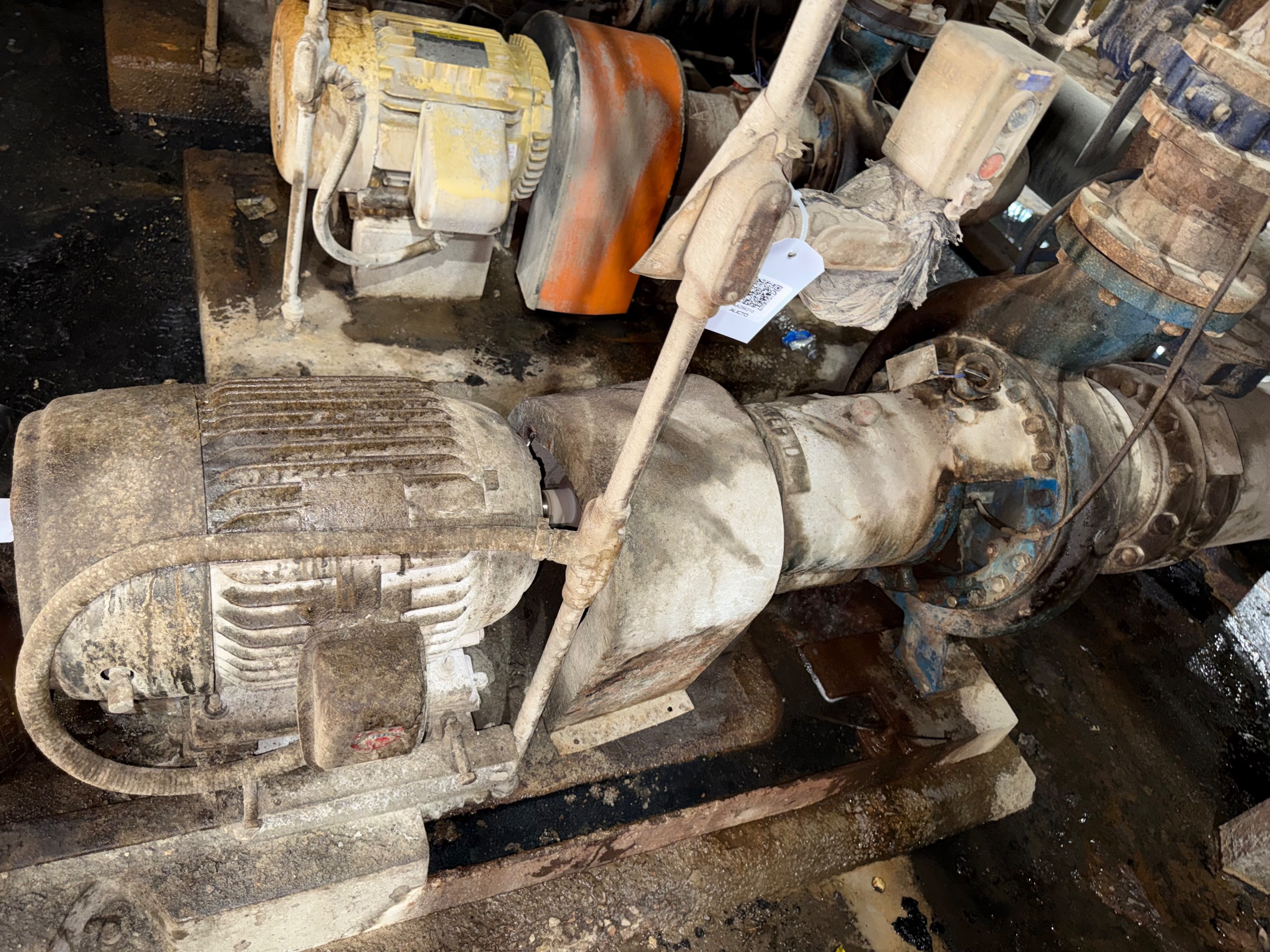 POWER D PUMP & 20HP MOTOR ASSEMBLY - undefined