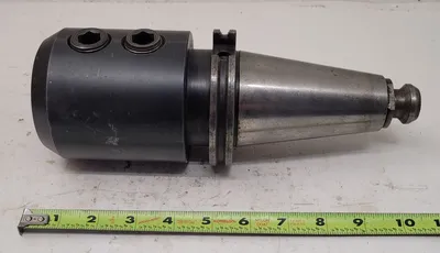 LYNDEX CAT 50 TOOL HOLDER, END MILL, 2IN BORE, 5.25IN PROJECTION - undefined