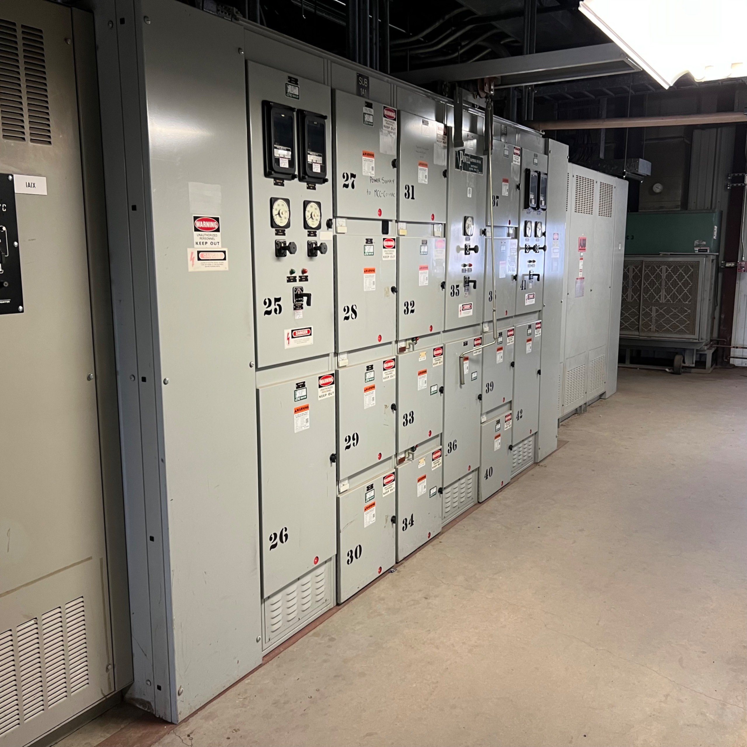 BULK QTY OF MOTOR CONTROL CENTERS - undefined