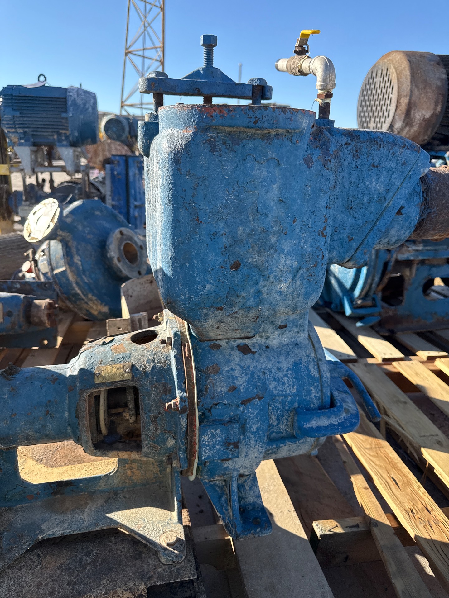 PUMP & 15 HP MOTOR ASSEMBLY - undefined