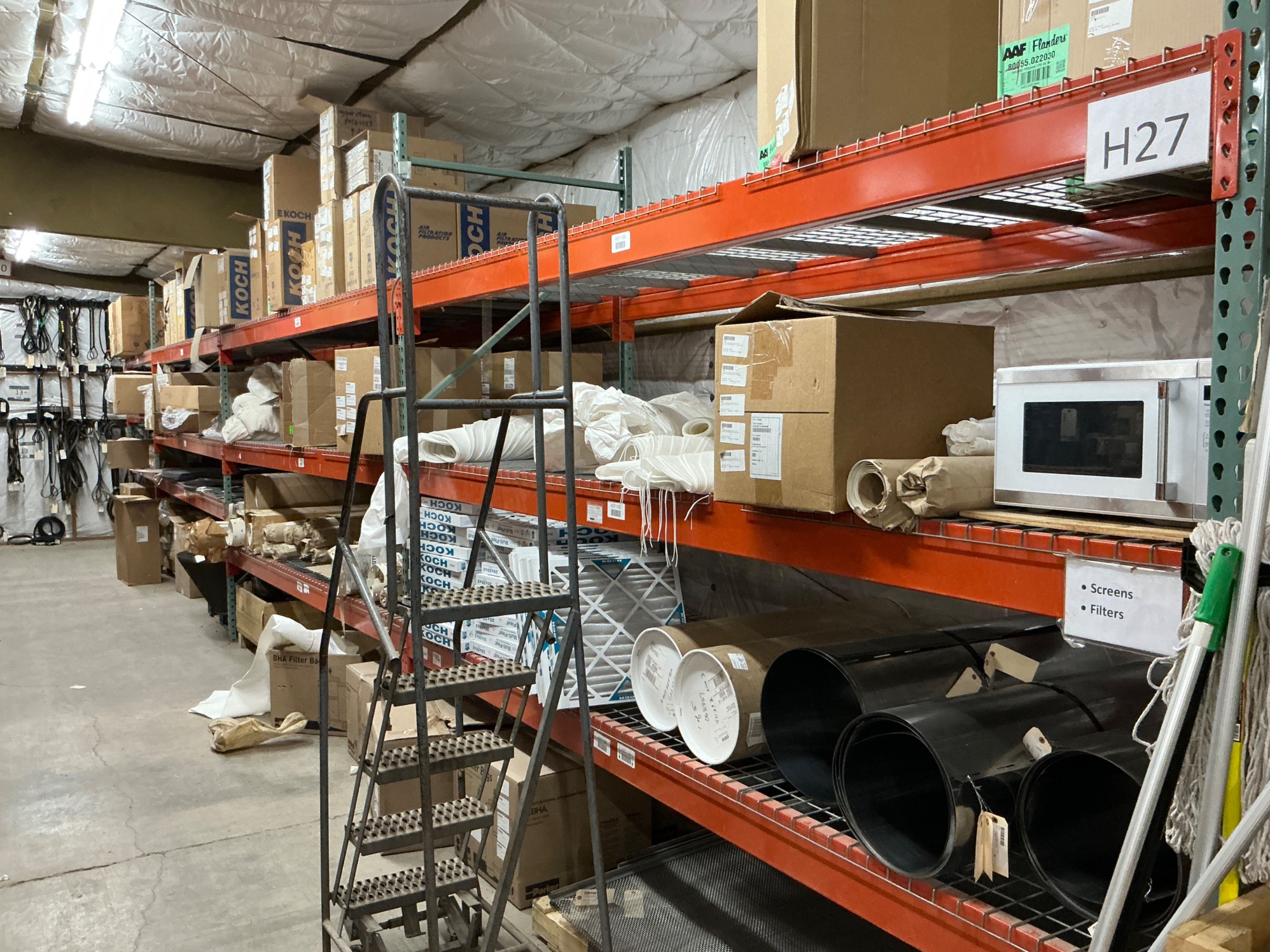 BULK QTY OF SPARE PARTS INVENTORY - undefined