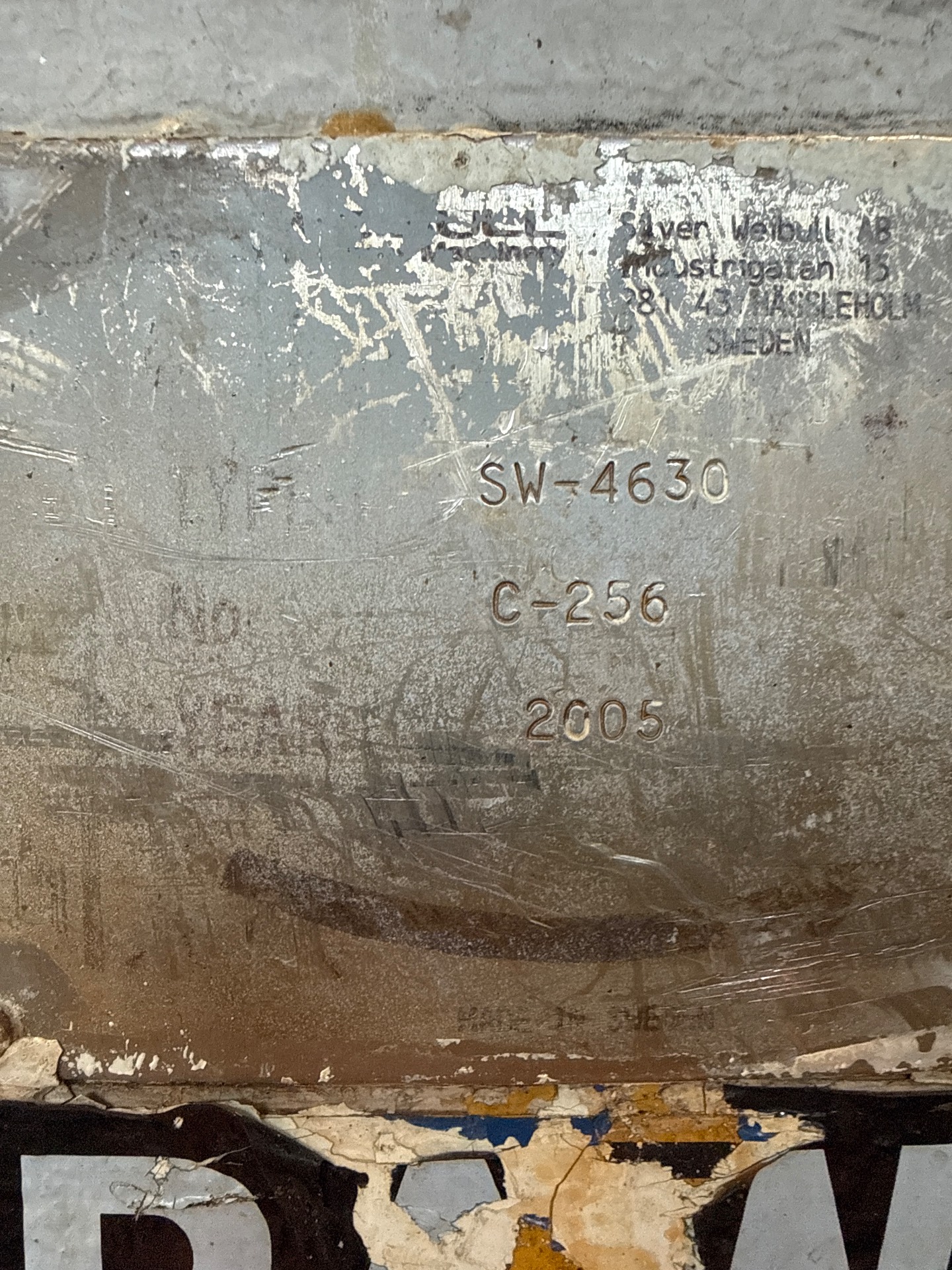 2005 SILVER ENGINEERING SW-4630 CENTRIFUGAL SEPARATOR - undefined