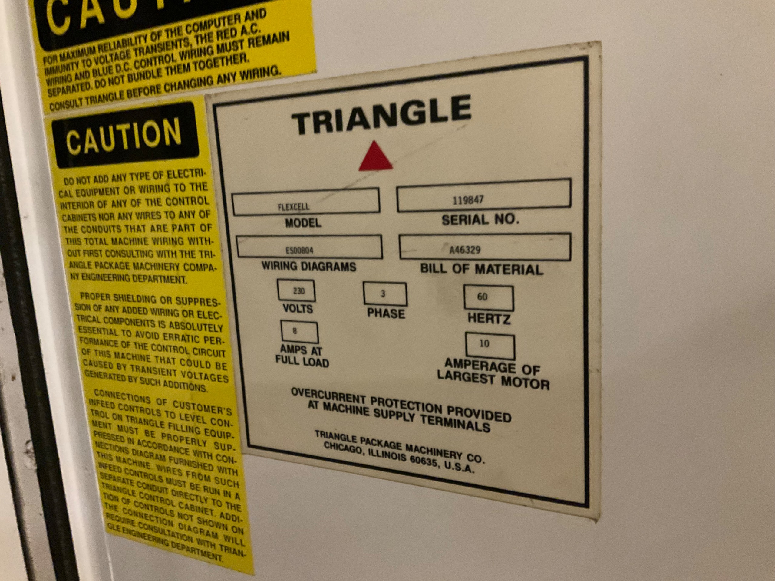 TRIANGLE FLEXCELL CARTONING MACHINE - undefined