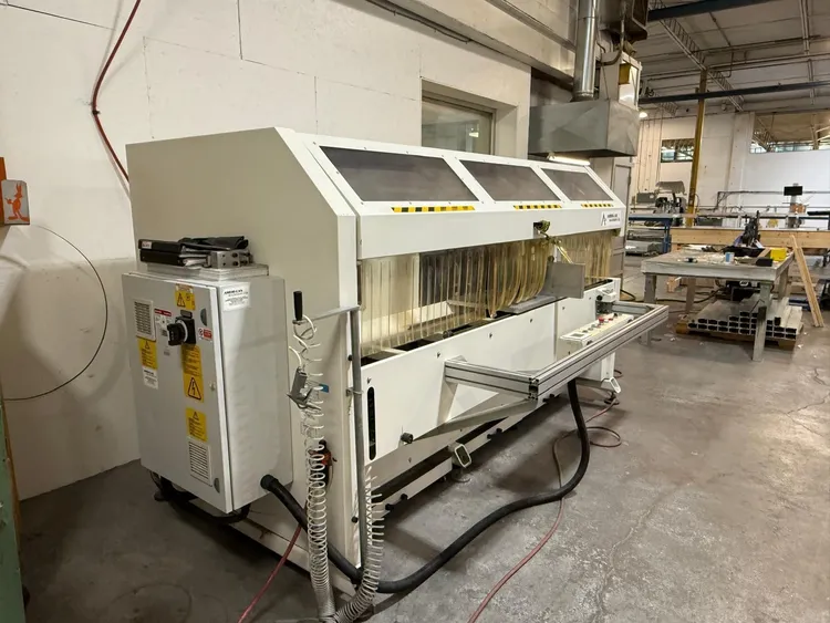 AMERI-CAN NS5060 INDUSTRIAL SAW, TWO-BLADED NOTCHING MACHINE, 9HP, VERTICAL Ø 600 MM BLADE - undefined