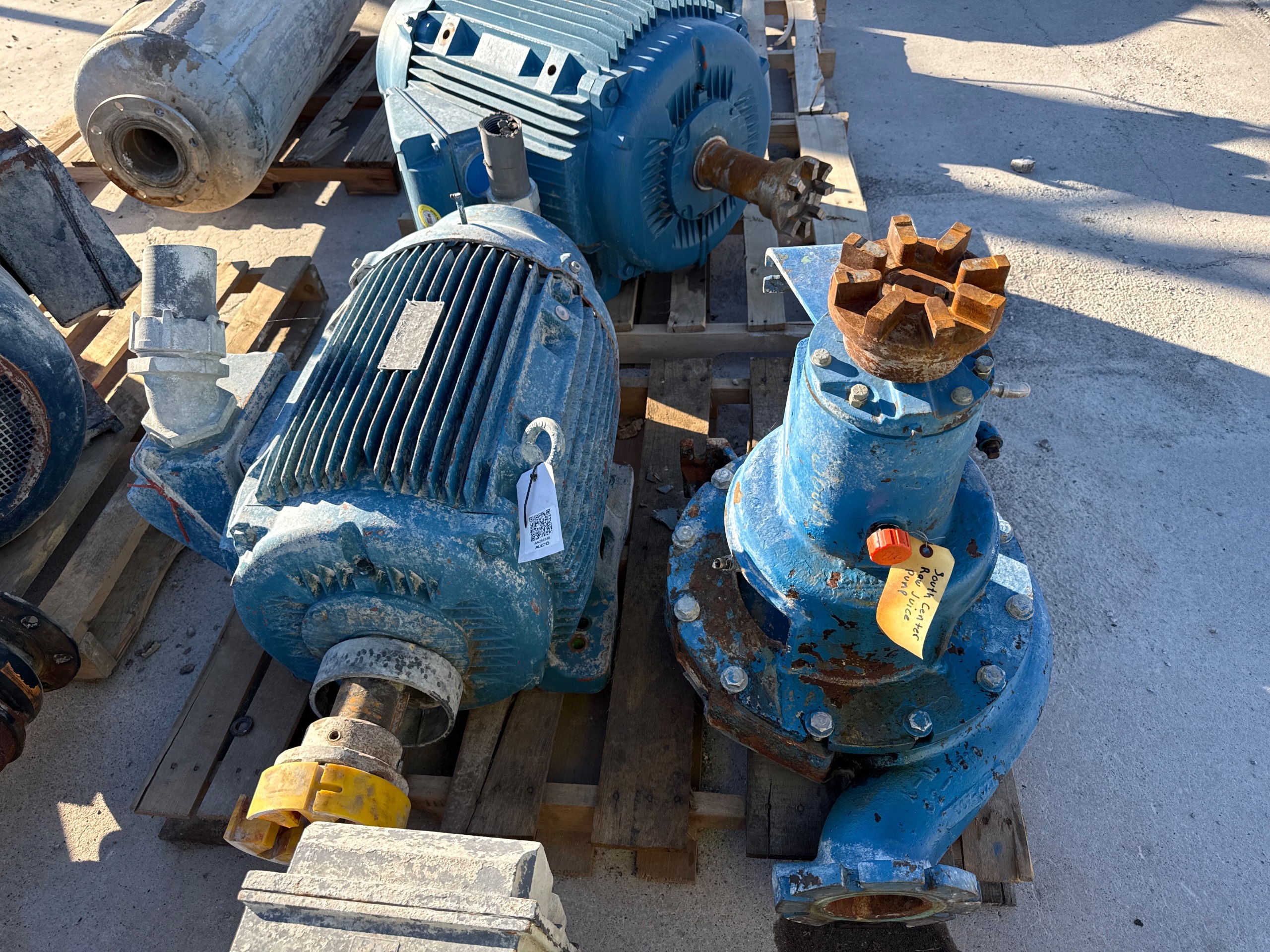 PUMP & 100 HP MOTOR ASSEMBLY - undefined