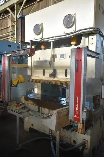 AIDA NC2-110(1) PRESS 121T 4.33IN STROKE 59,100SPM 15HP 74INX20.4IN BED - undefined