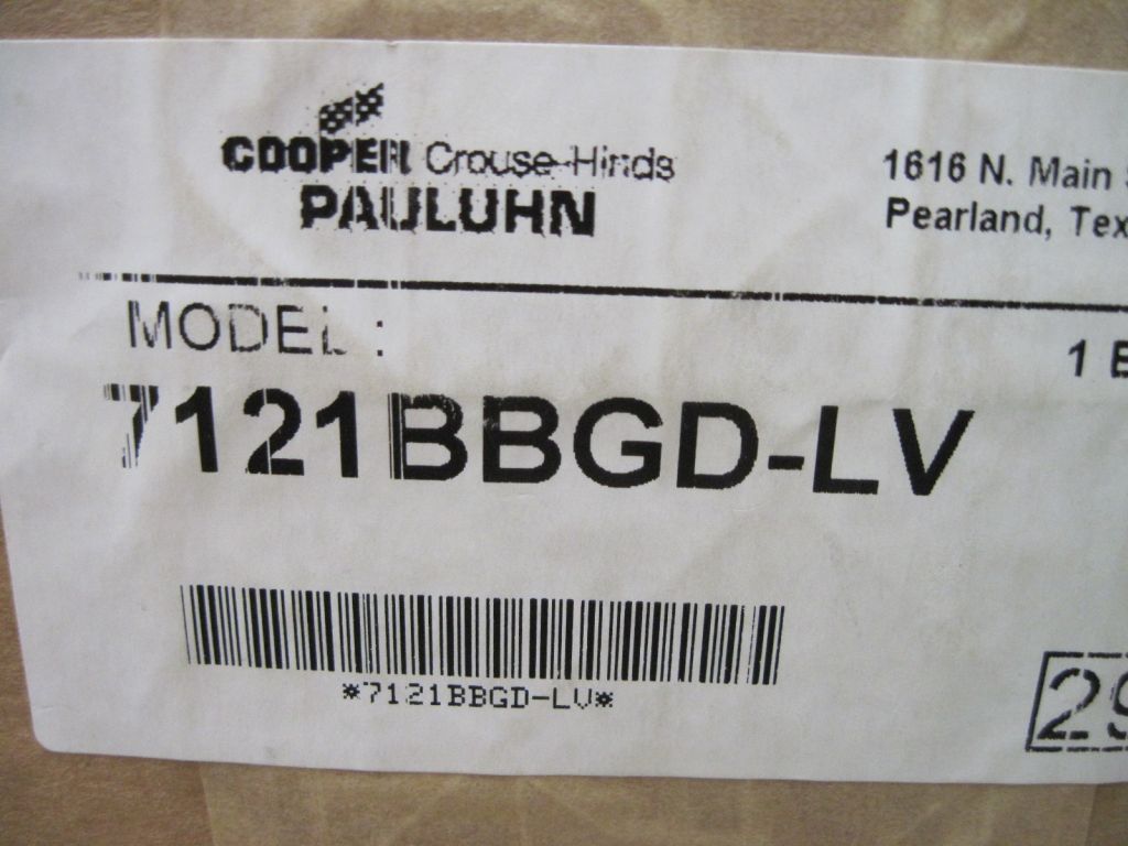 CROUSE HINDS 7121BBGD-LV STROBE LIGHT - undefined