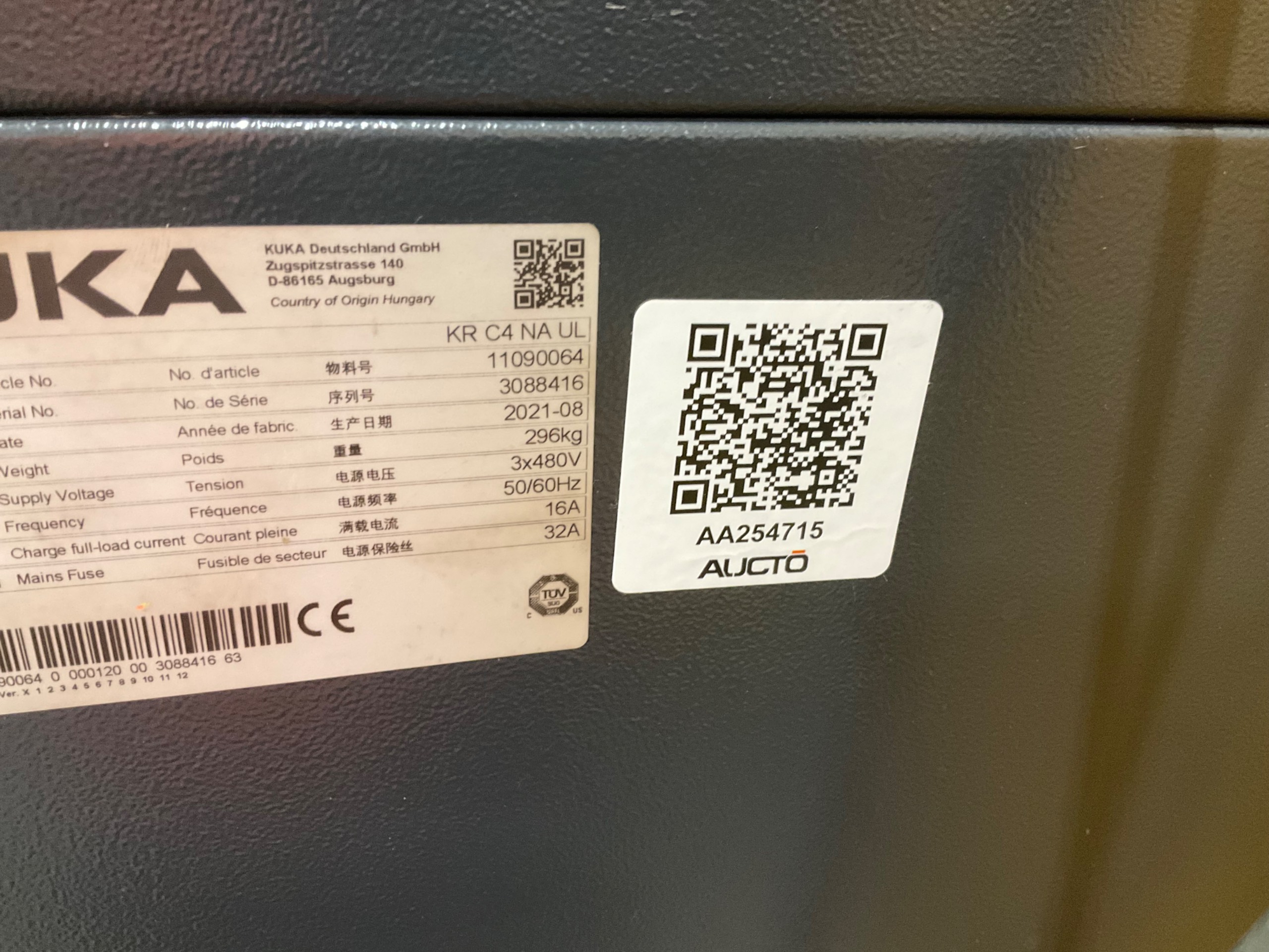 2021 KUKA KR 500 R2830 ROBOT & CONTROLLER ASSEMBLY - undefined