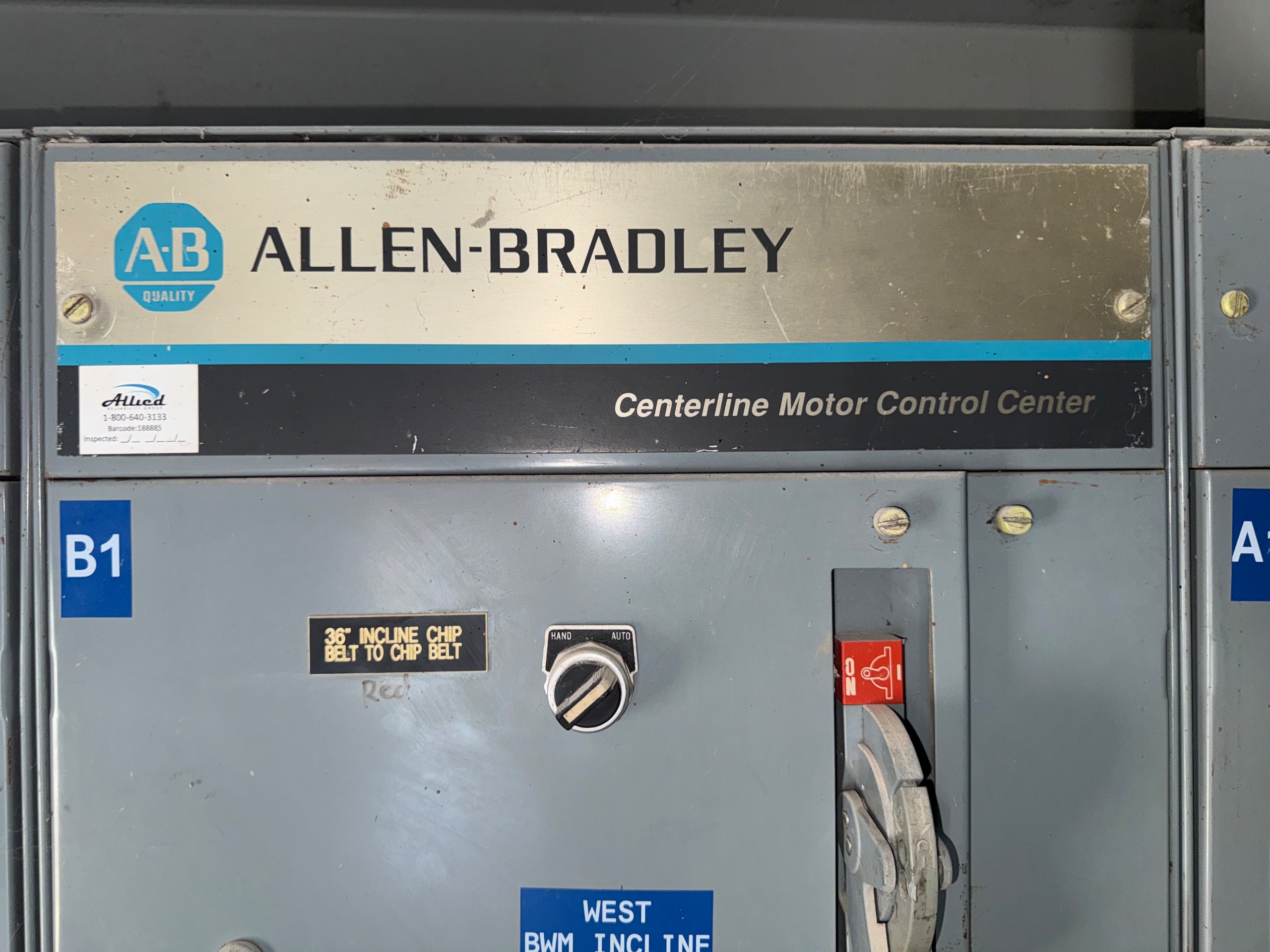 CONTENTS OF ELECTRICAL ROOM - undefined