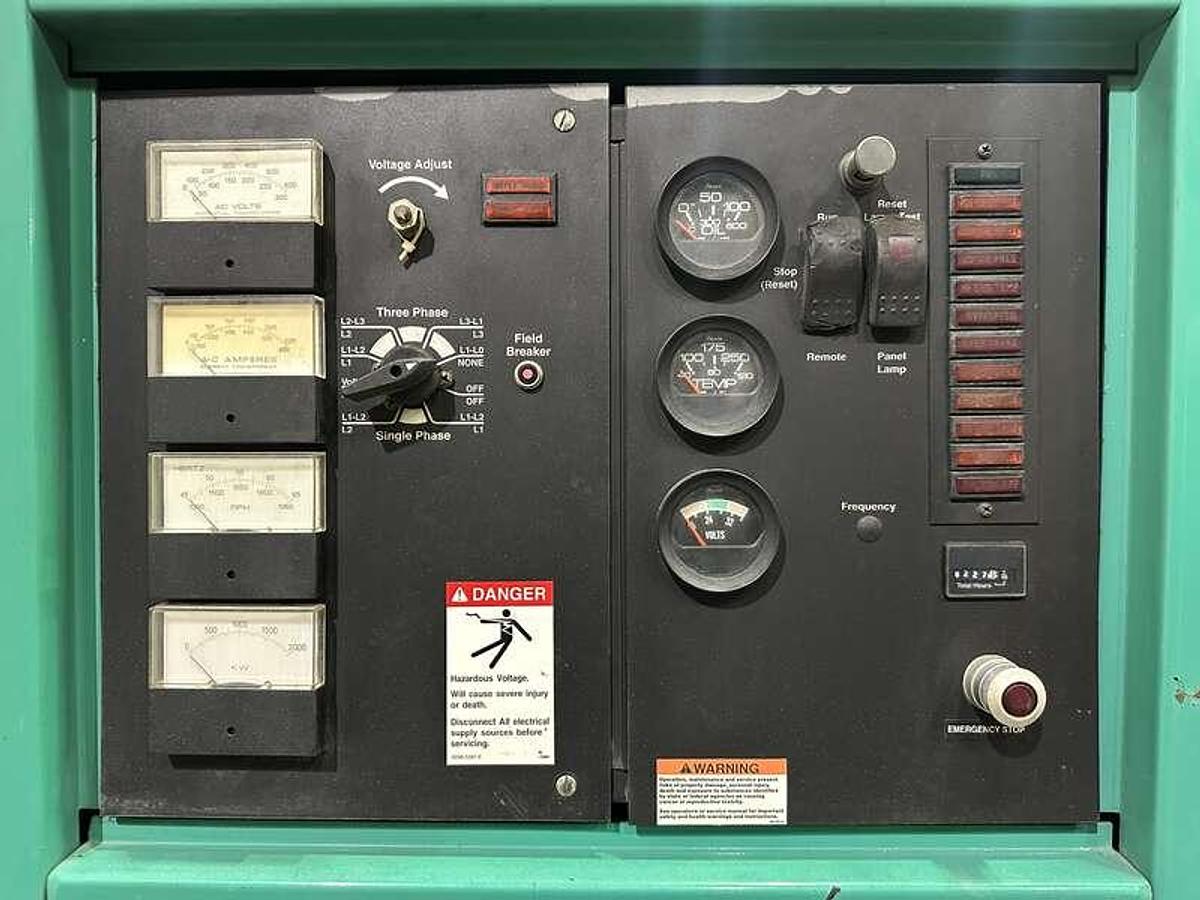 1999 CUMMINS DFLE 1500 KW DIESEL GENERATOR - undefined