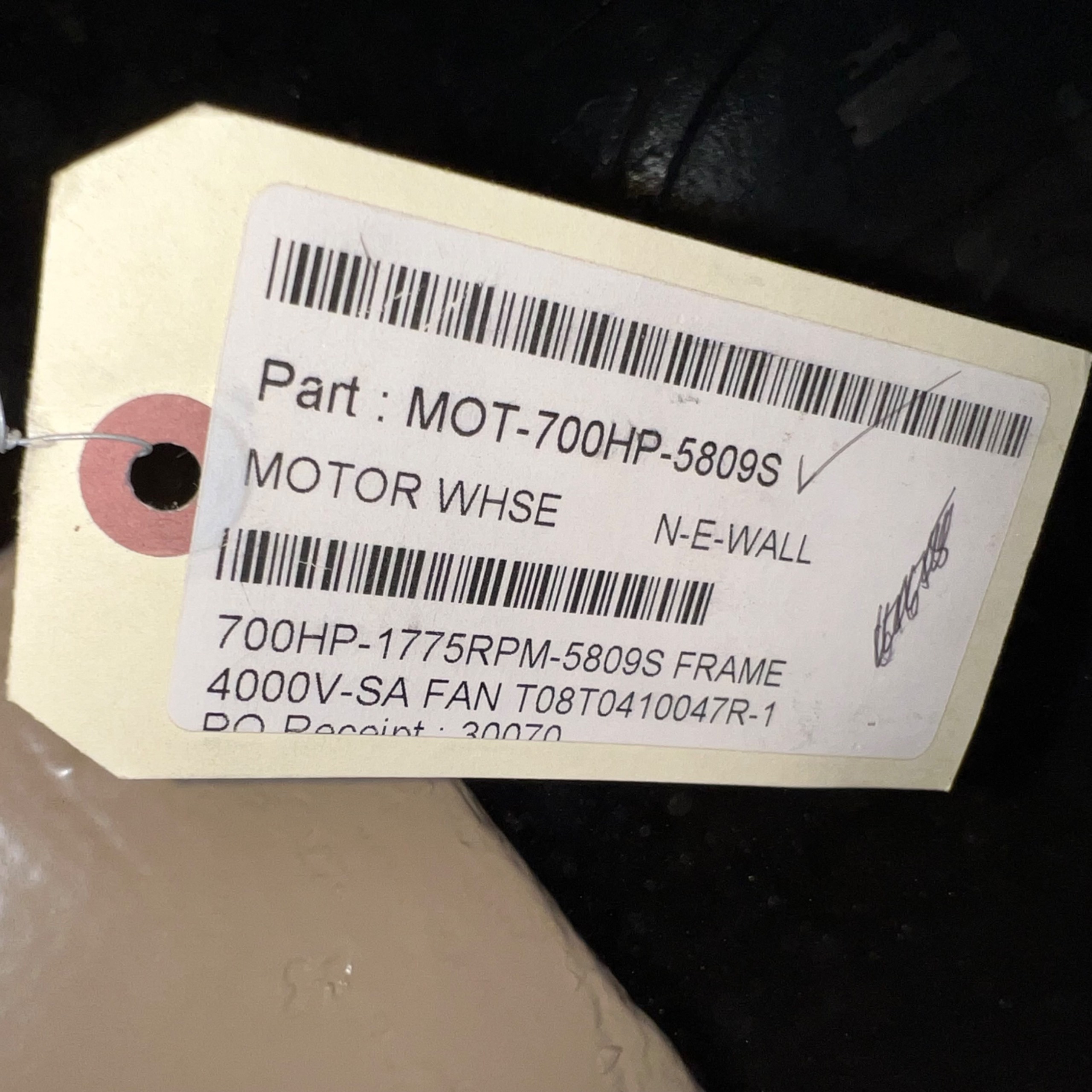 U.S. MOTORS TITAN 700 HP MOTOR - undefined