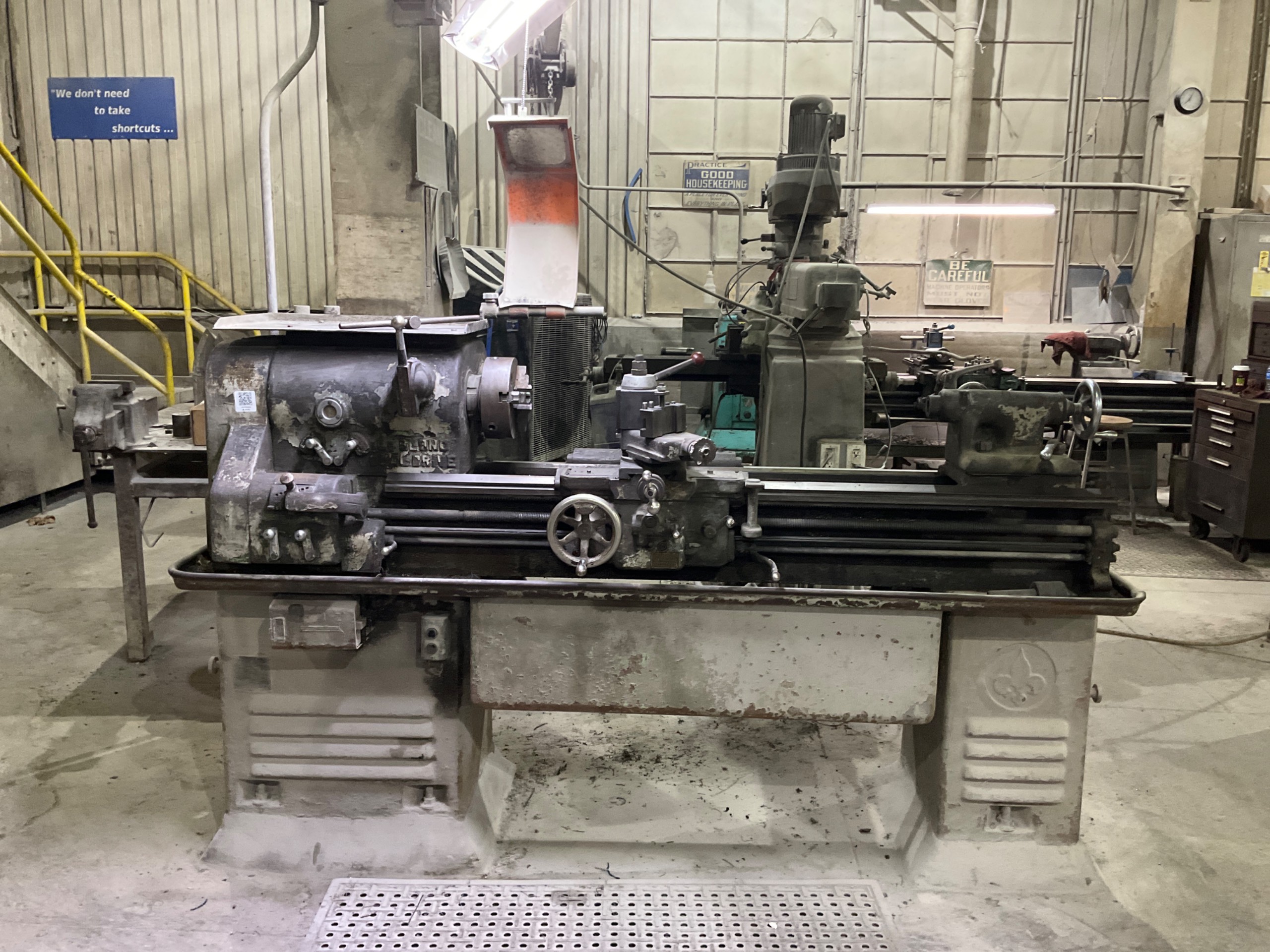 LEBLOND DUAL DRIVE MANUAL LATHE - undefined