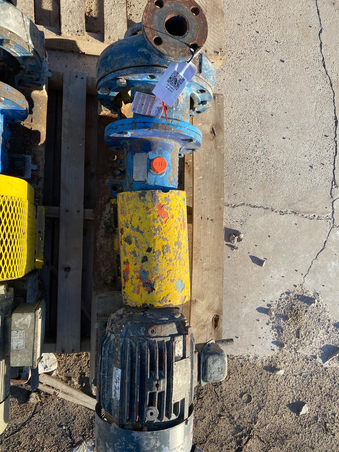 GOULDS MT 3196 PUMP & 10 HP MOTOR ASSEMBLY - undefined