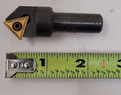 APT CC190 INDEXABLE COUNTERSINK, 3/4" MAX CUT DIA, 90 DEG ANGLE, TPGH INSERT, CHAMFERING TOOL - undefined