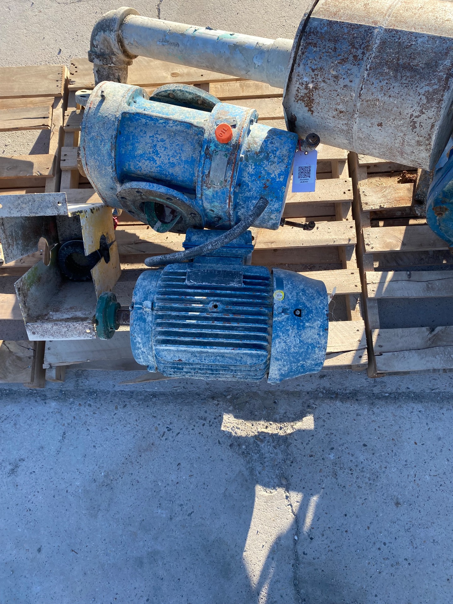 EIMCO ROTARY LOBE PUMP & MOTOR ASSEMBLY - undefined
