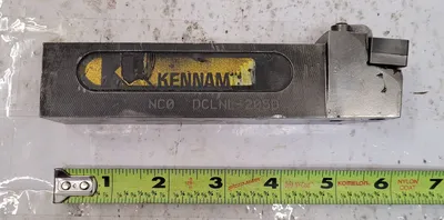 KENNAMETAL DCLNL-205D TOOLHOLDER, 1.25 IN SHANK, 6 IN LENGTH, CN..543 GAGE INSERT - undefined