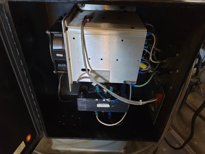 SHARP HMV VERTICAL MILL WITH 3-AXIS PROTOTRAK PLUS CONTROLLER, 3HP HEAD, 51" X 10" TABLE - undefined