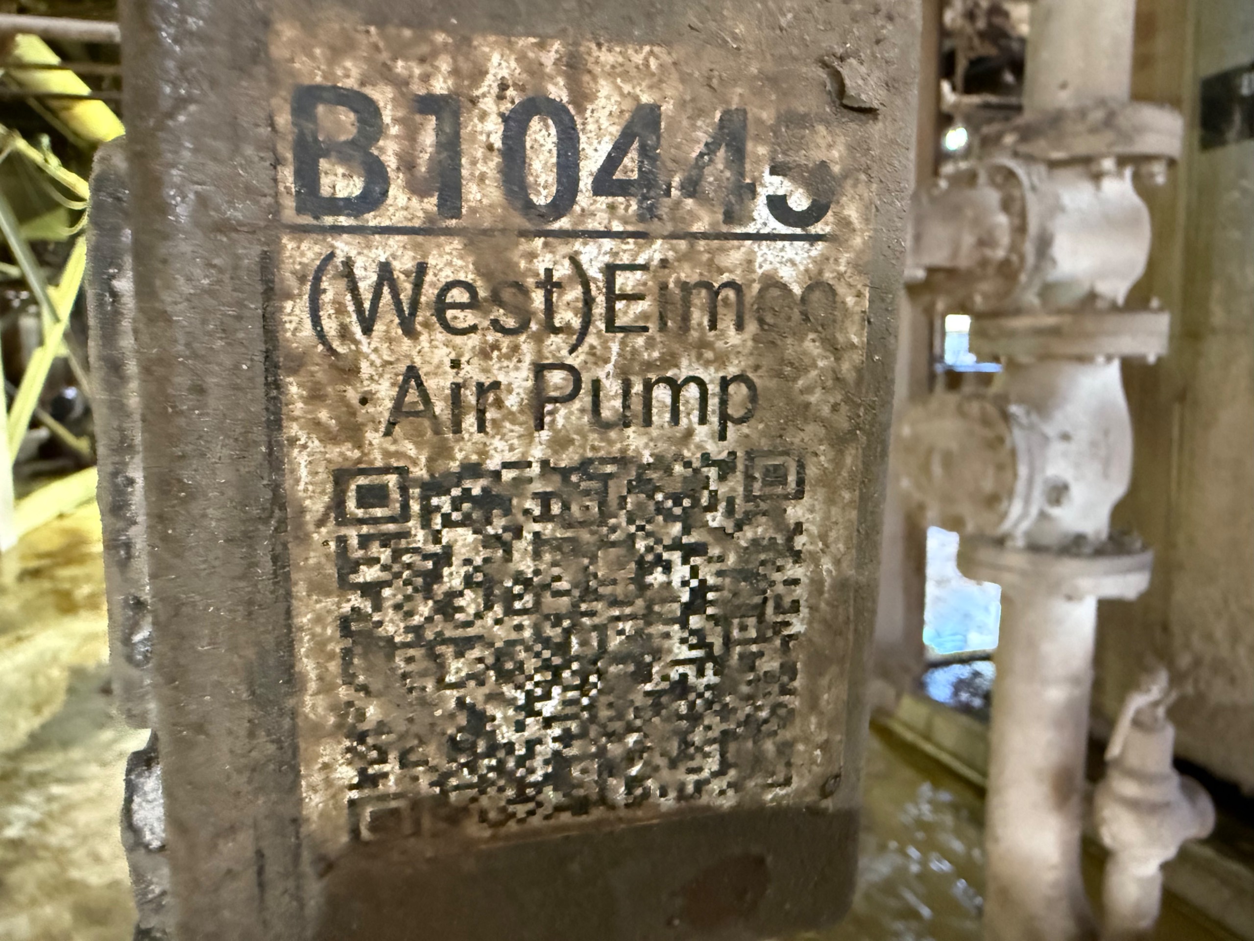 EIMCO ROTARY LOBE PUMP & MOTOR ASSEMBLY - undefined