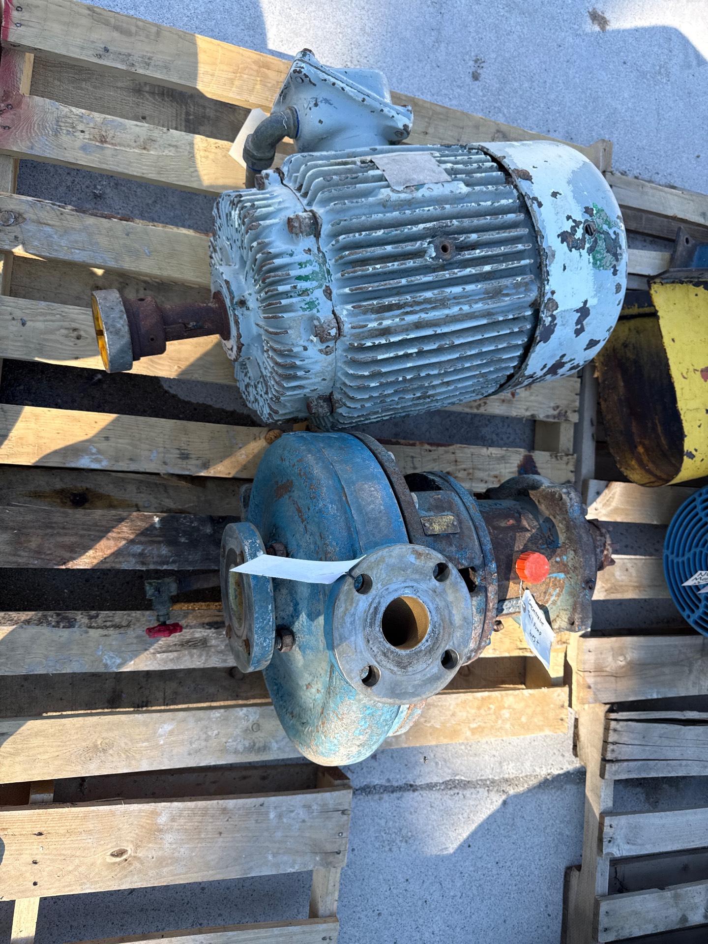 GOULDS PUMP & 30HP MOTOR ASSEMBLY - undefined