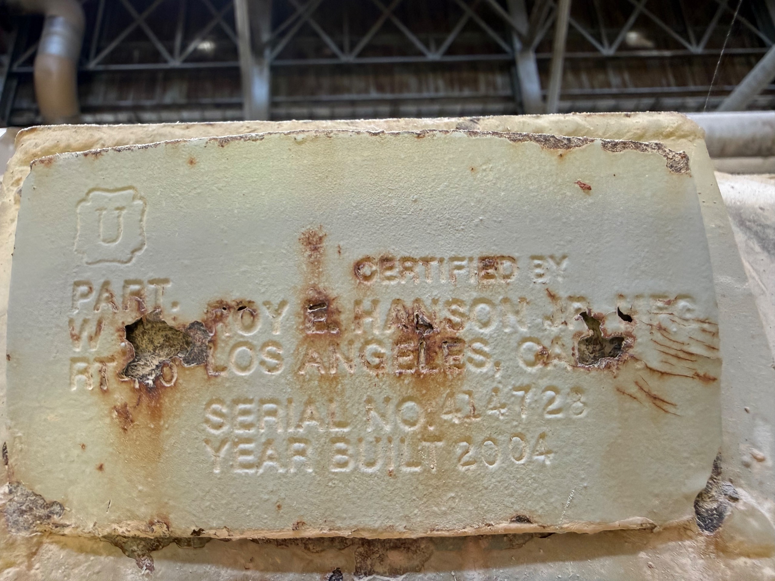 1973 ELECTRO WELDING CO. INC. 20090 LIQUID FILTER TANK - undefined