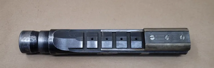 SUNNEN 2H P28 2125 WF HONING MANDREL, OAL 12.5IN, BORE DIA 2.125IN/53.98MM, 2-STONE WEDGE - undefined