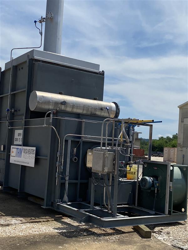 2016 TULSA HEATERS MIDSTREAM MJ16-185 INDIRECT FIRED AIR HEATER - undefined
