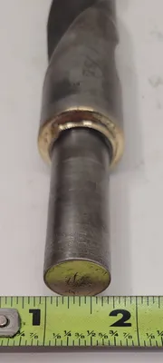 QUALTECH SPIRAL DRILL BIT, OAL 8.75”, 1.25” DRILL BIT DIAMETER, .75” SHANK DIAMETER - undefined