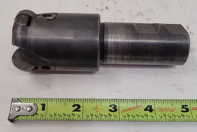 TUNGALOY ERD6050RA INDEXABLE END MILL, 20MM BUTTON INSERT, 48MM CUT DIA, 1.25" SHANK - undefined