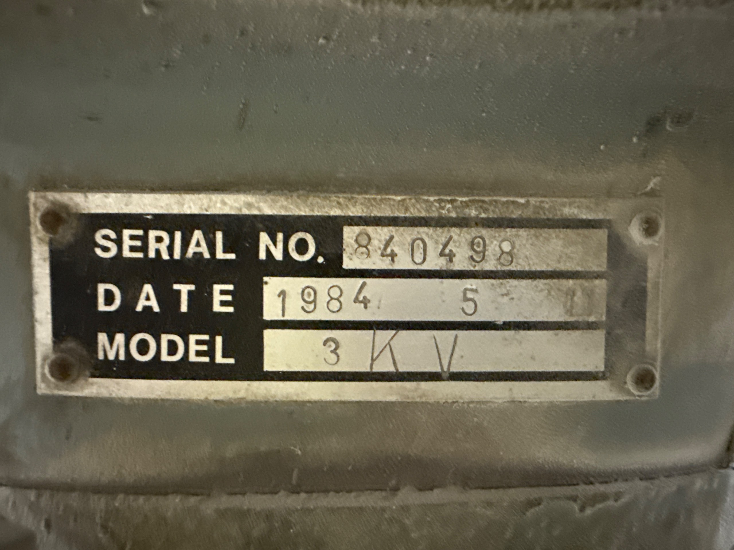 1984 COMET 3KV VERTICAL MILLING MACHINE - undefined