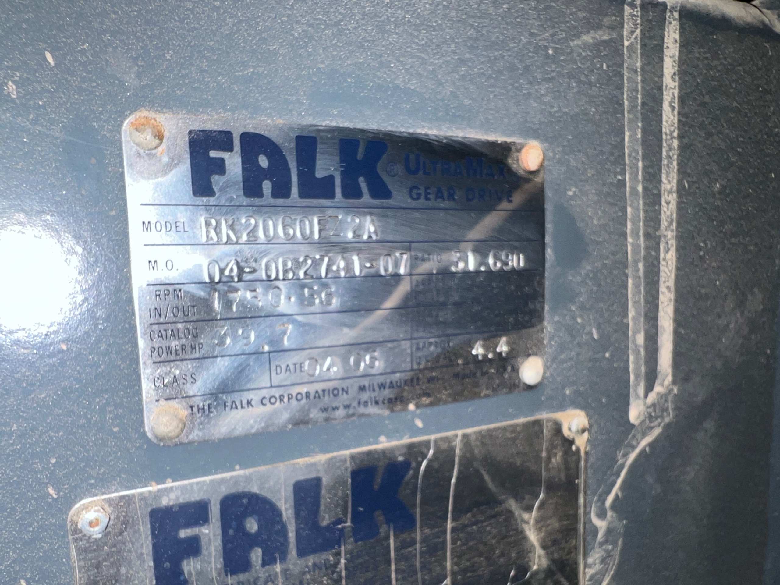 FALK RK2060FZ2A GEAR DRIVE - undefined