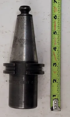 COLLIS 68213 MORSE TAPER END MILL HOLDER, CAT 40, PROJECTION 2-3/4”, OAL 6IN, BORE ID 24MM - undefined