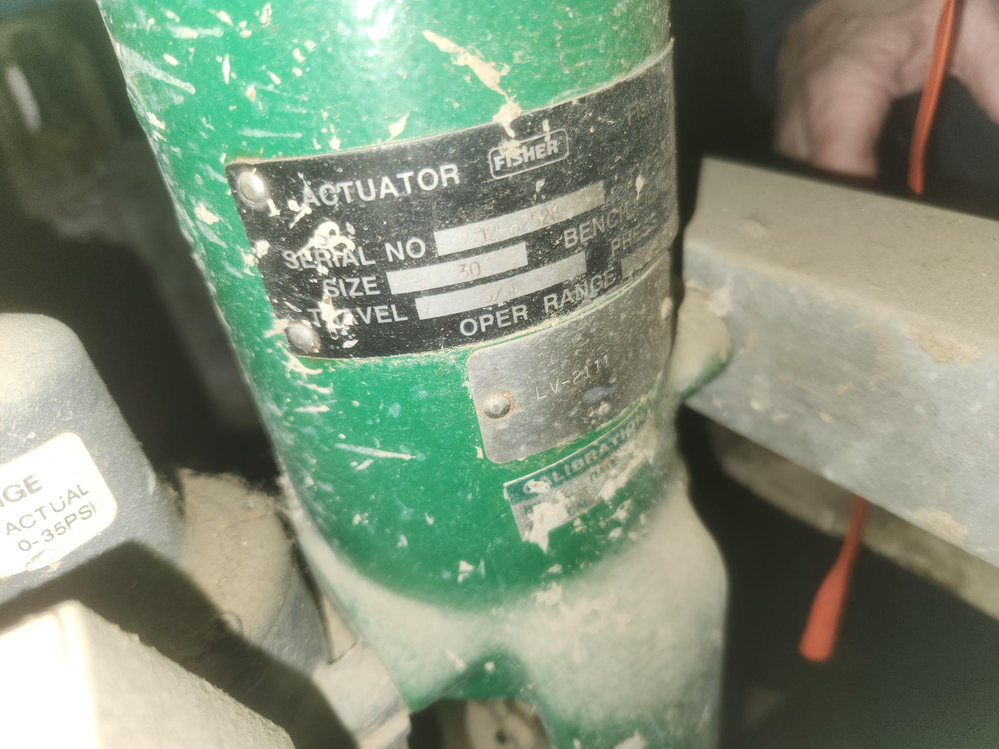 FISHER ET CONTROL VALVE & 667 ACTUATOR ASSEMBLY - undefined