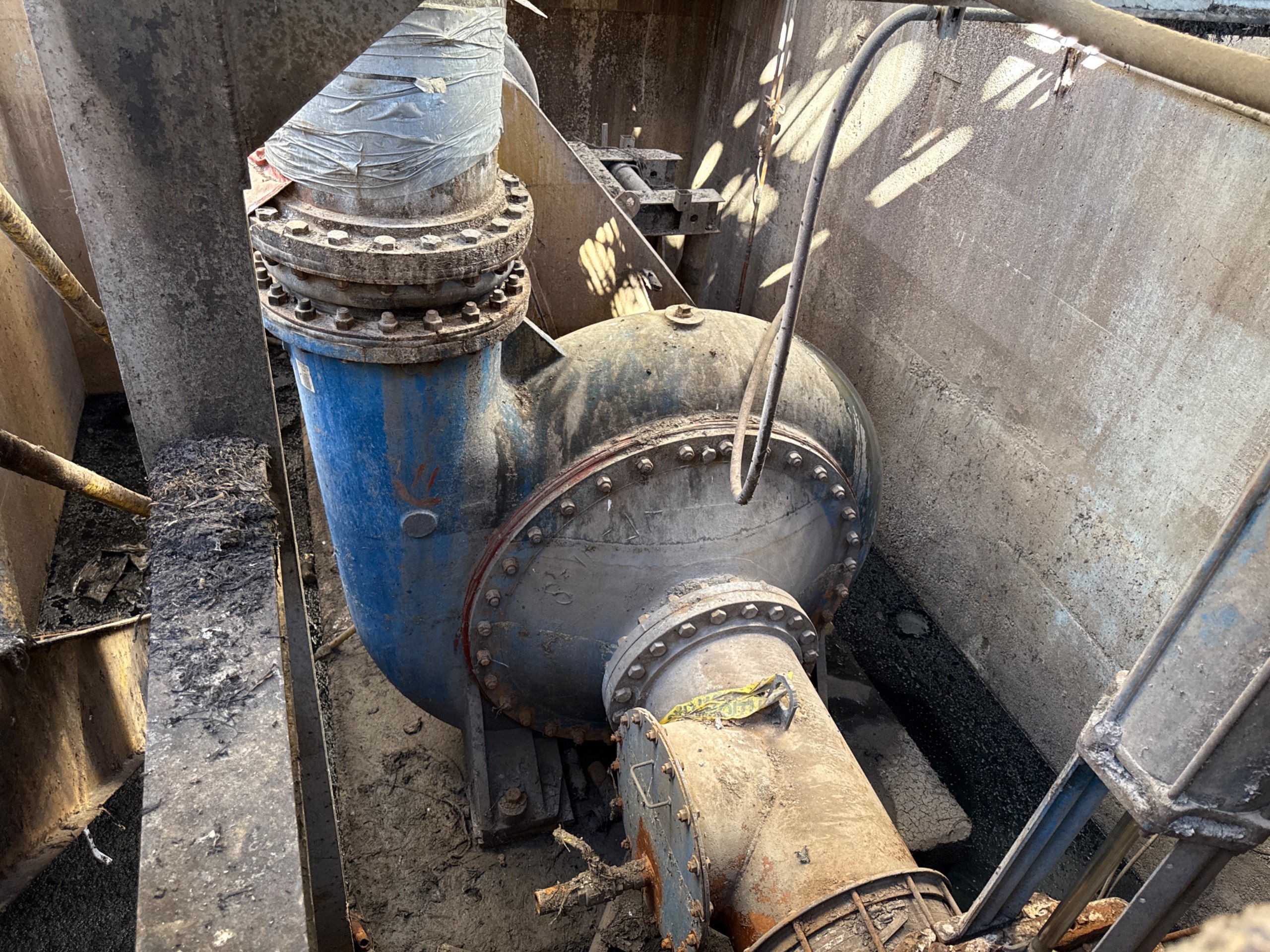 MAIN BEET FEED PUMP & MOTOR ASSEMBLY, 150HP - undefined
