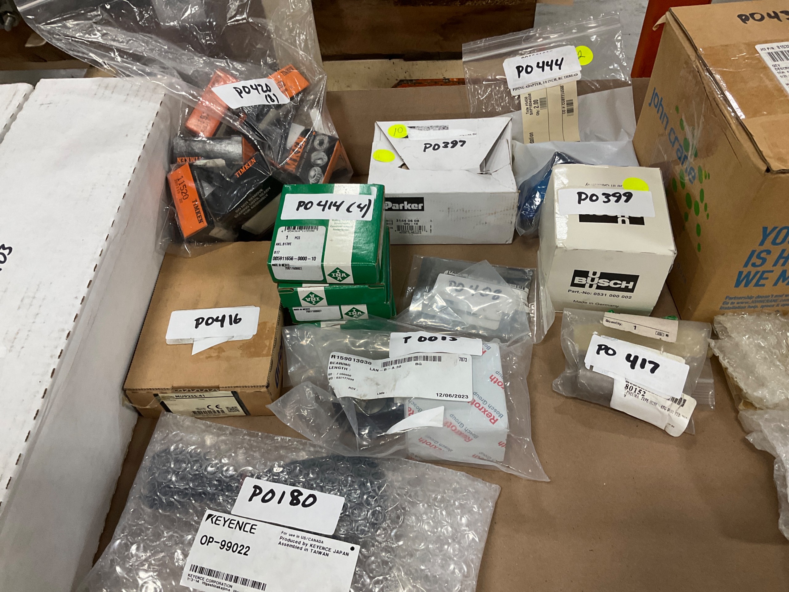 BULK QTY OF ELECTRICAL COMPONENTS - undefined