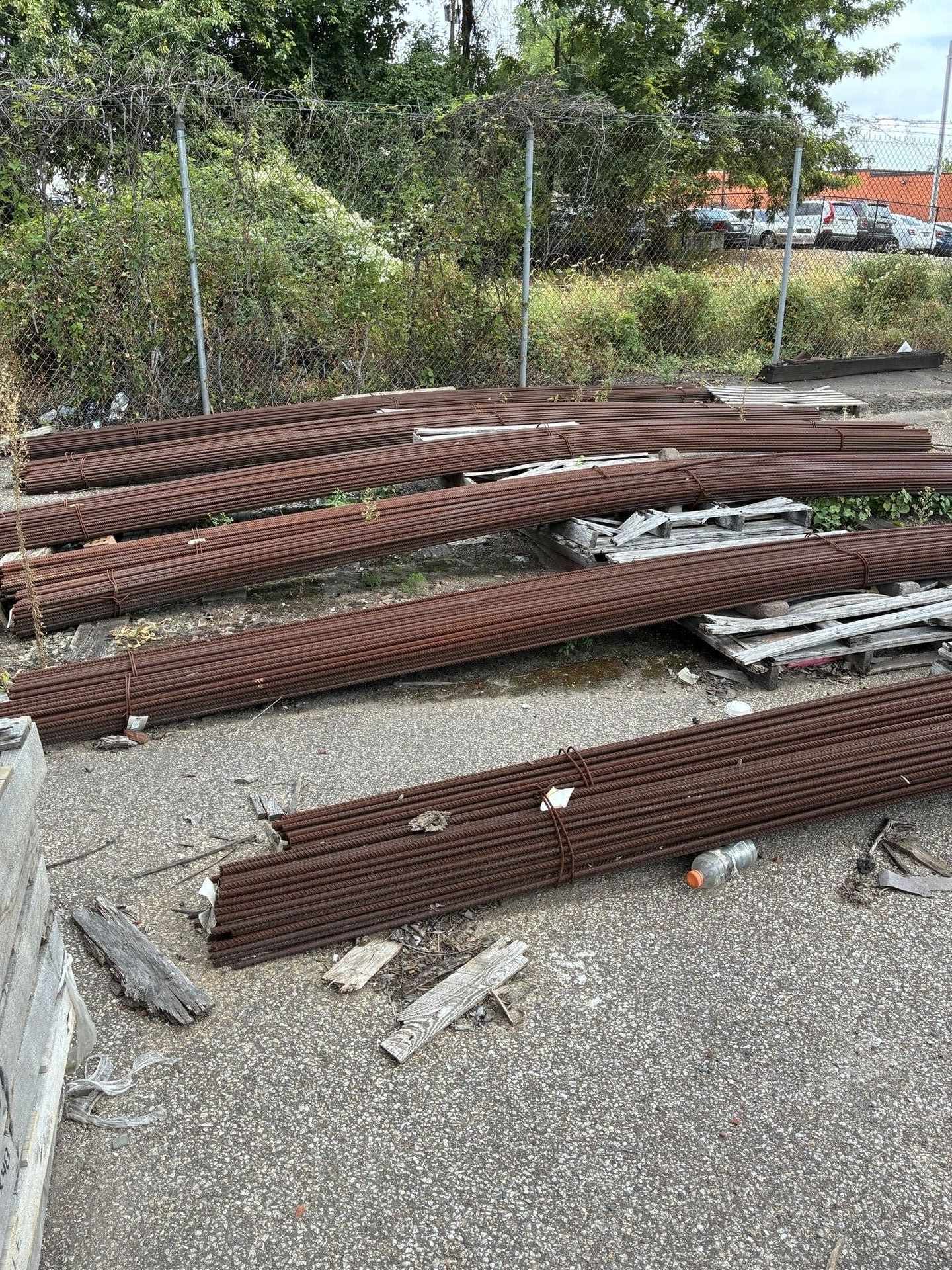QTY 12: REBAR BUNDLES - undefined