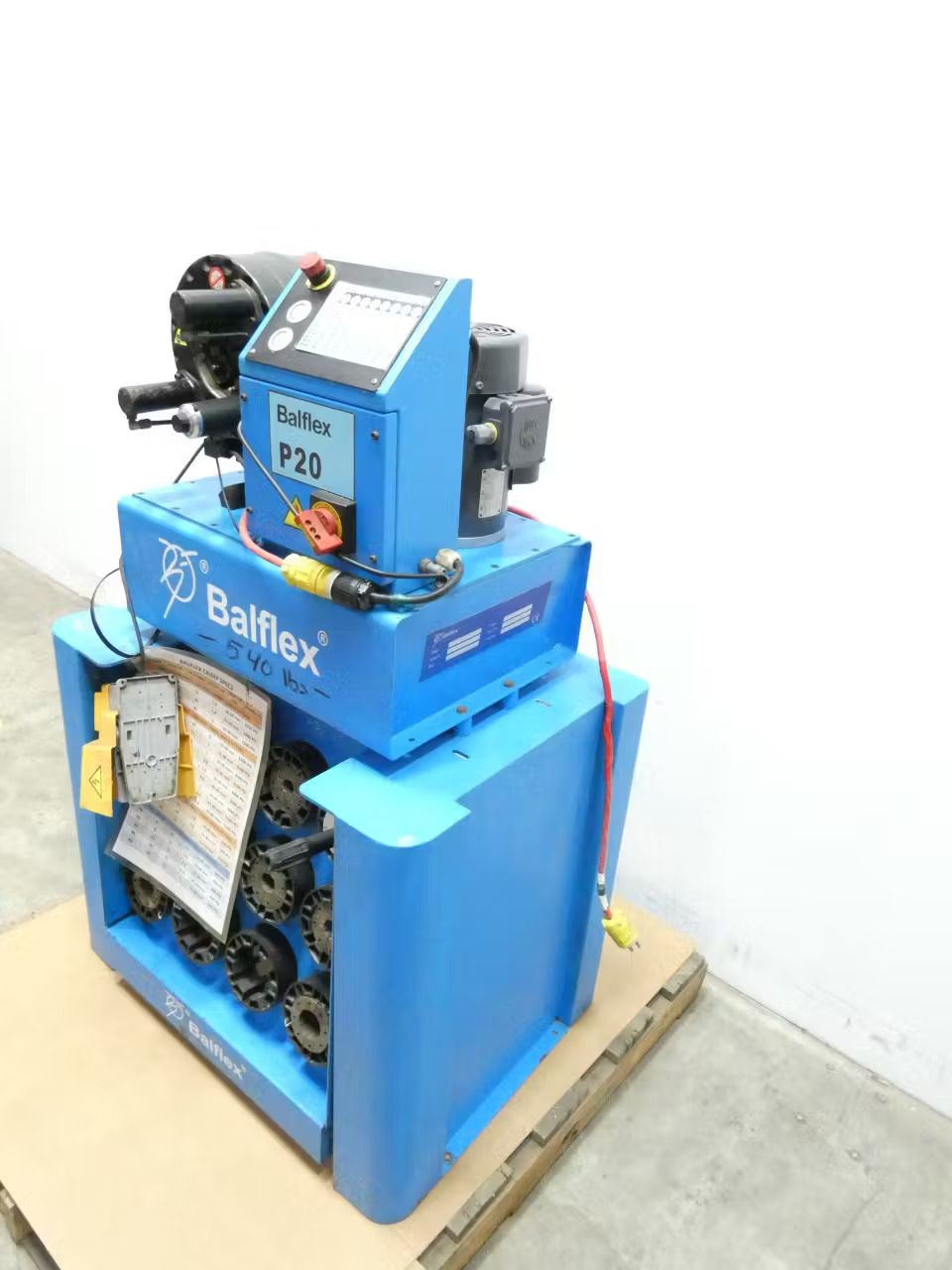 BALFLEX P20 ELECTRIC CRIMPING MACHINE 1HP 115V-AC - undefined