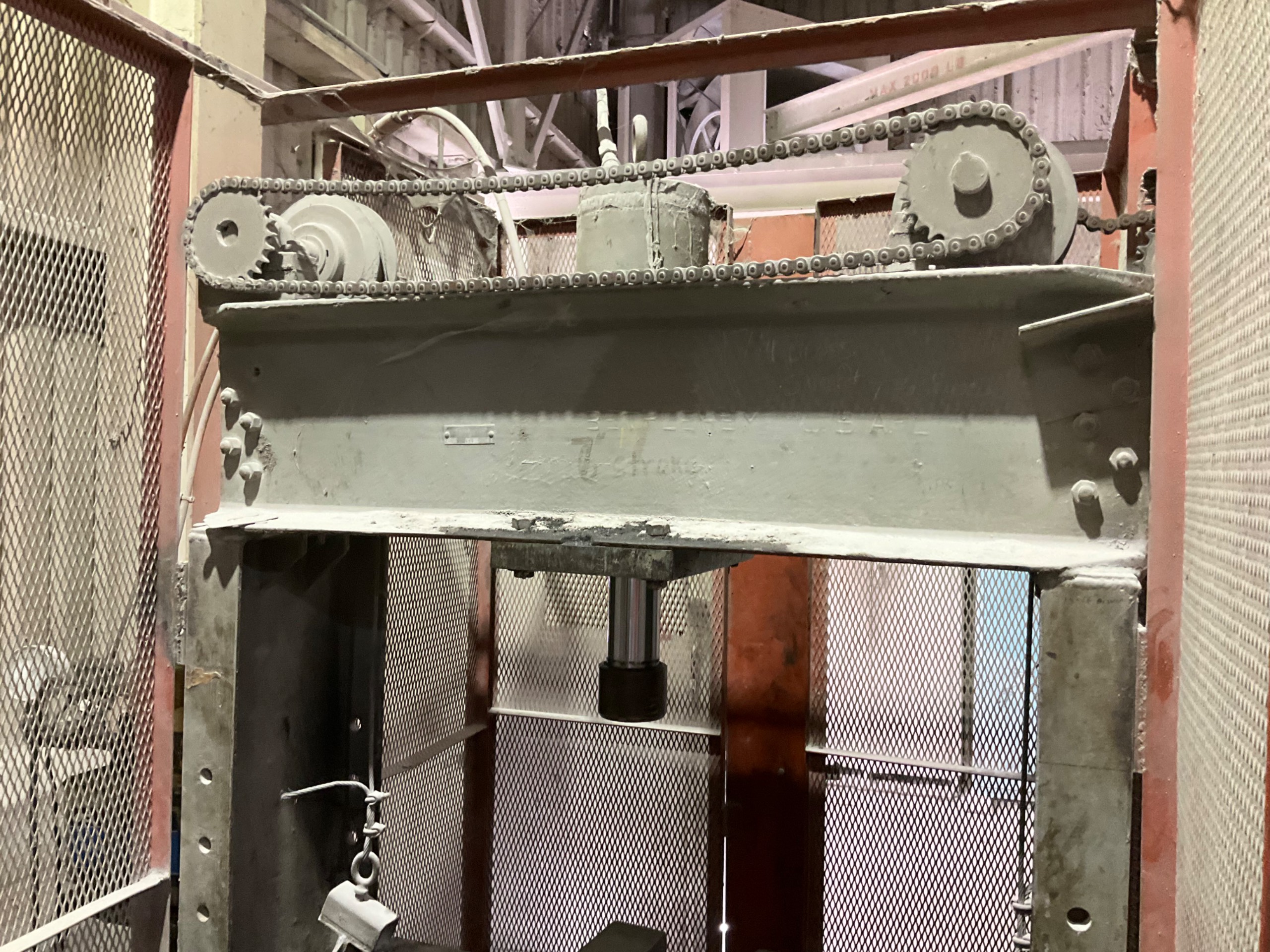 MANLEY 989 40 TON HYDRAULIC PRESS - undefined